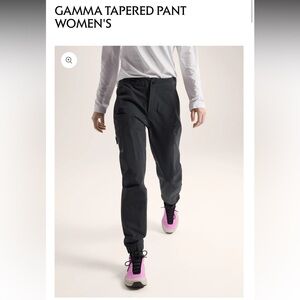 GAMMA TAPERED PANT WOMEN'S -  Arc'teryx Midnight Black Outdoor Pants